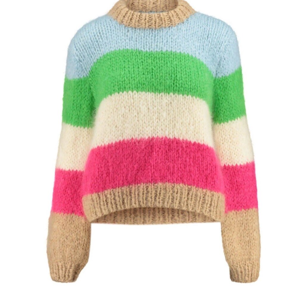 NWT - Ganni Women's The Julliard Mohair Jumper